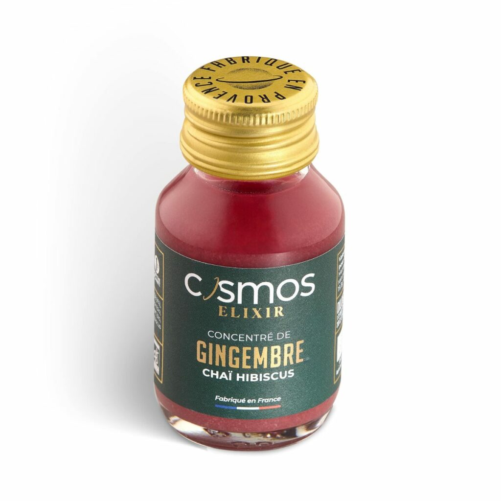 Shot Cosmos Elixir Gingembre Chaï Hibiscus