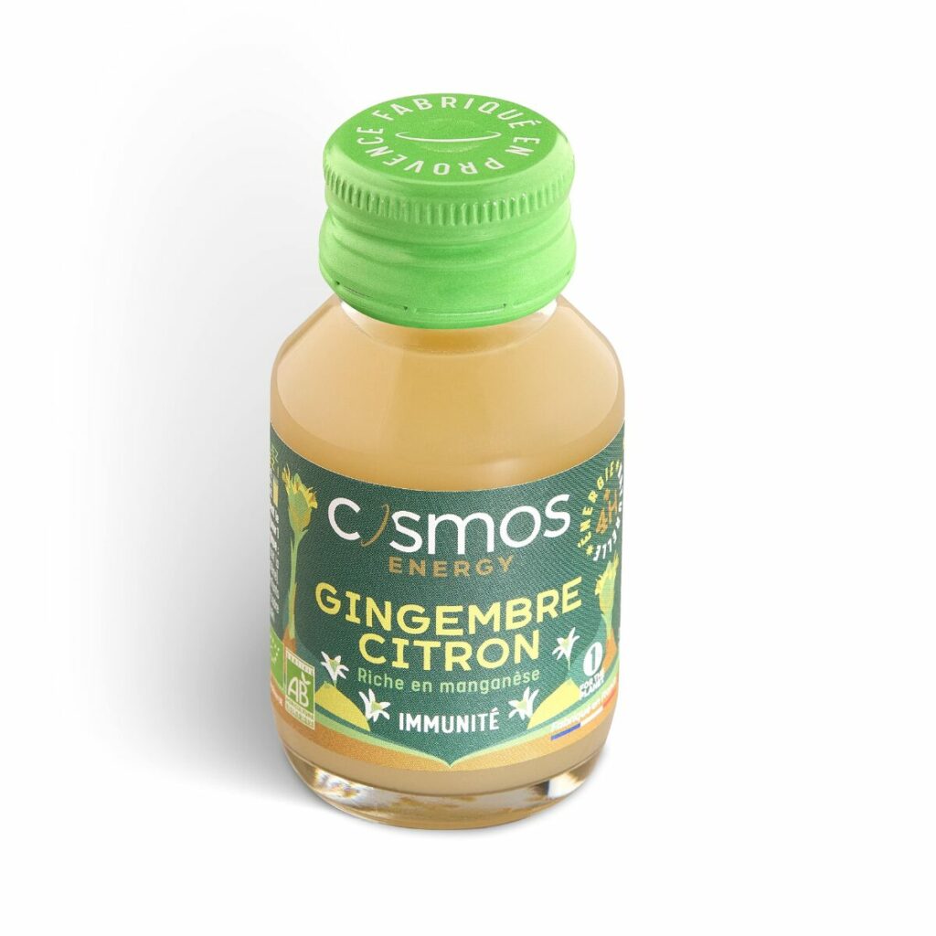 Shot Cosmos Energy Gingembre Citron